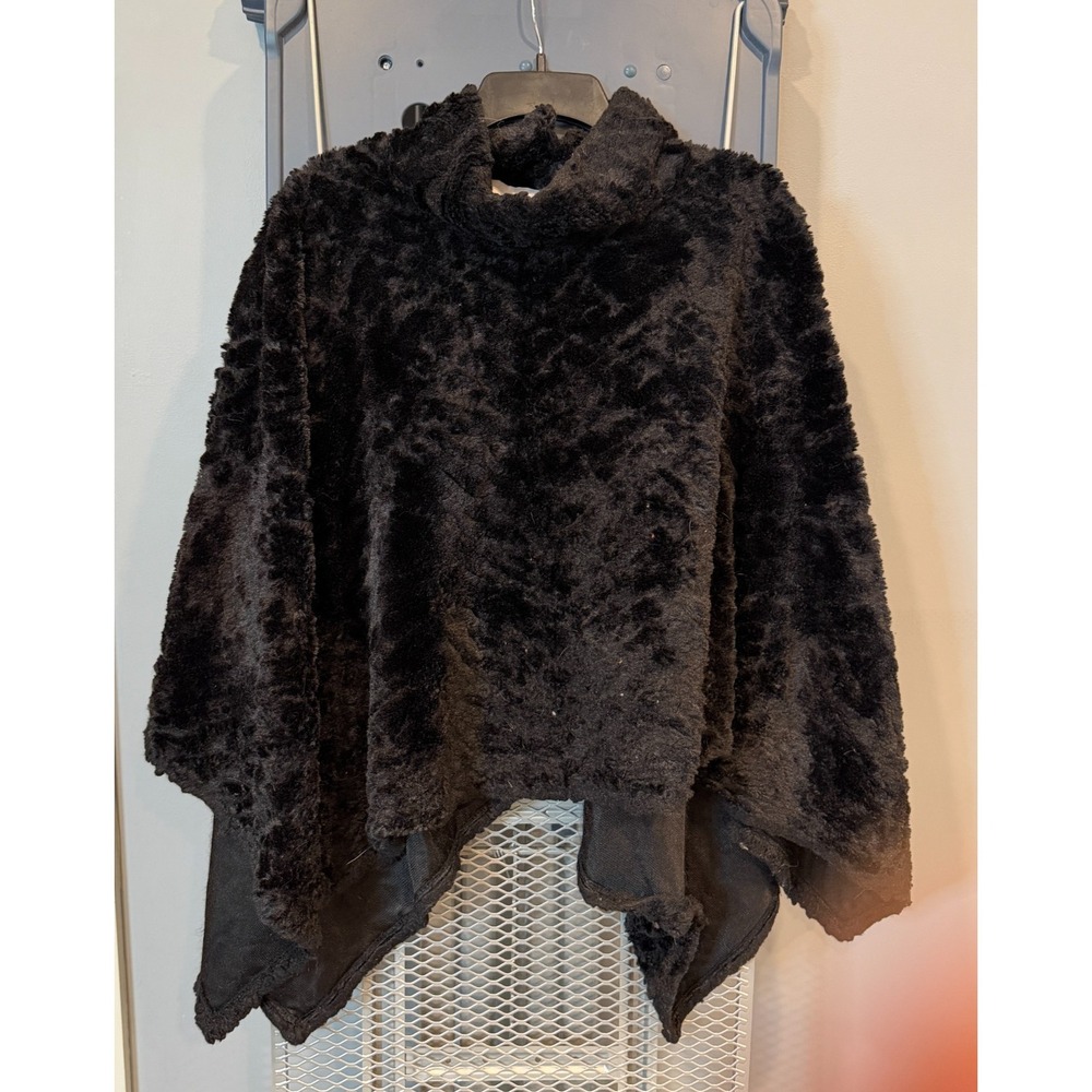 Joseph Ribkoff Faux Fur Poncho Women One‎ Size shawl